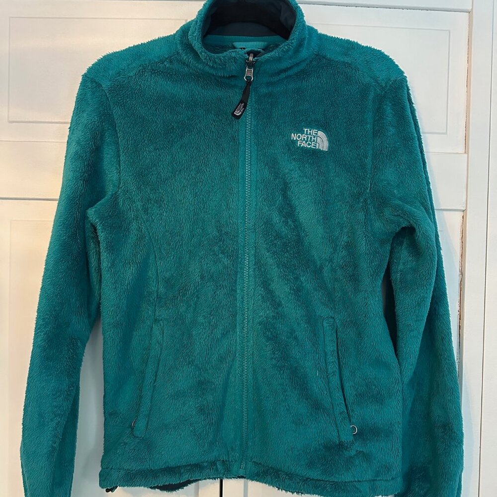 Vintage Northface Teal Fleece Jacket S/P